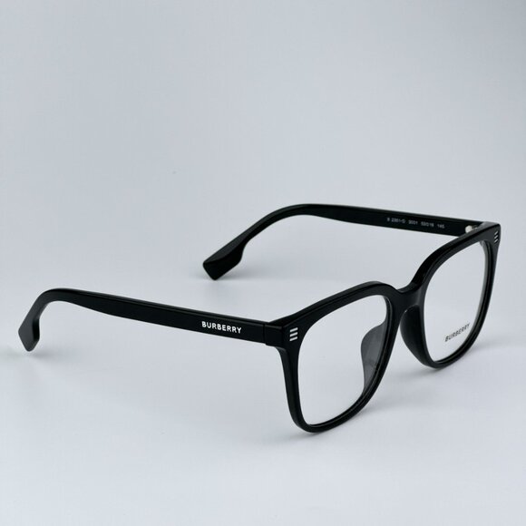 Burberry BE2361D 3001 BRAND NEW Eyeglasses Black Square Unisex - Picture 6 of 9